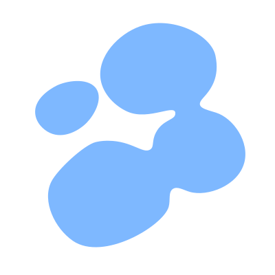 Blue icon mark